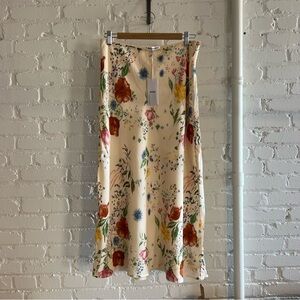 Reformation Layla floral skirt Petites